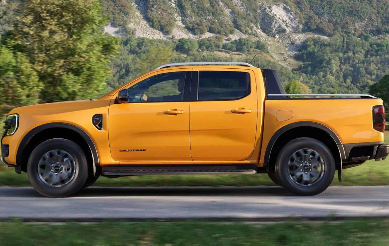 visión lateral Ford Ranger