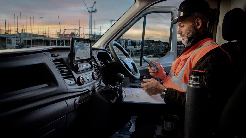 ford transit custom interior