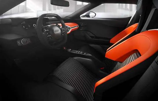 ford gt interior