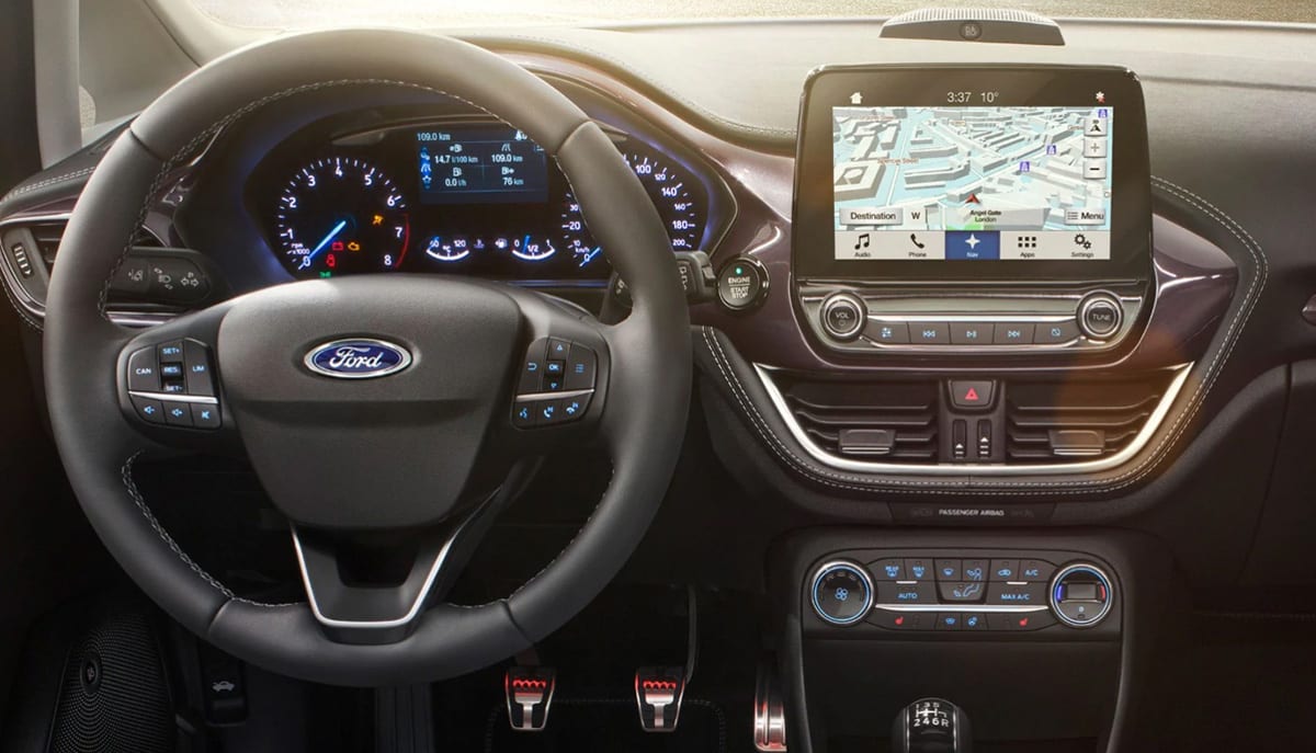 ford fiesta interior