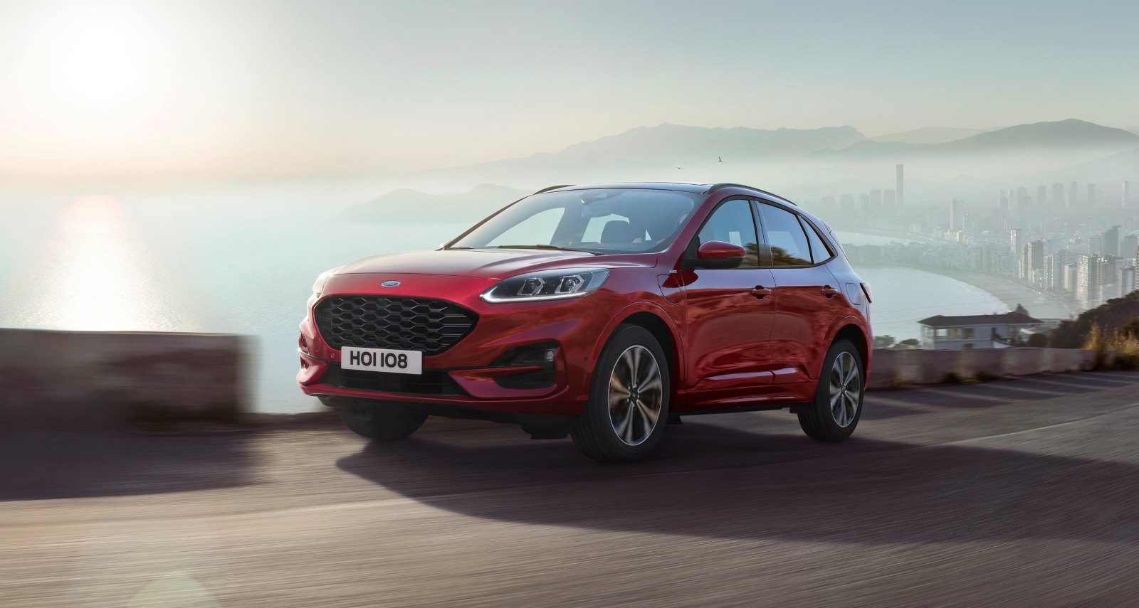 ford kuga rojo dinámica