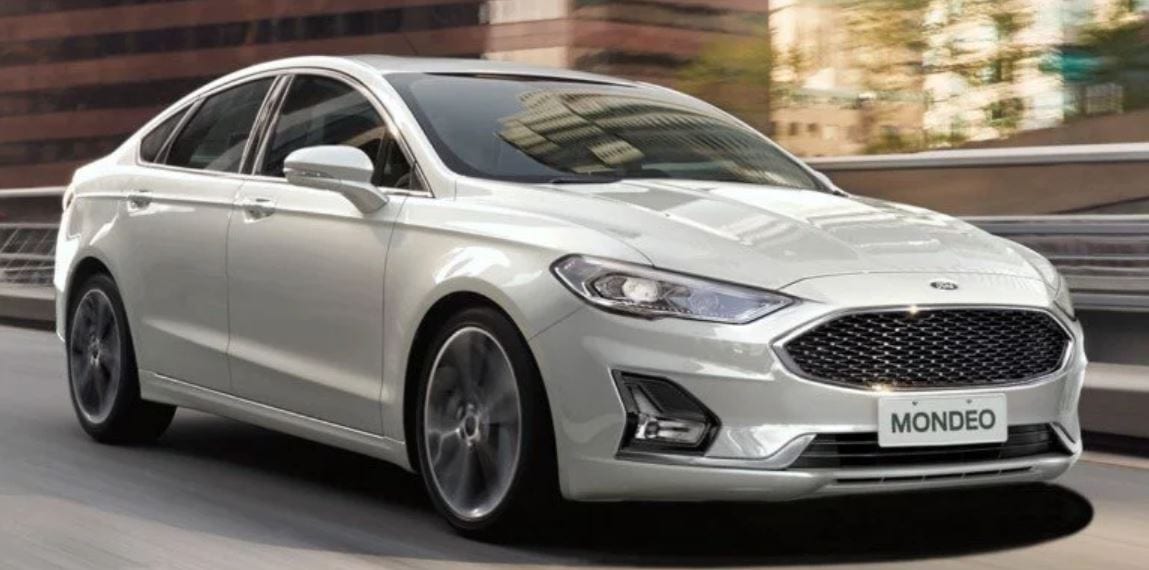 medidas ford mondeo 4 puertas