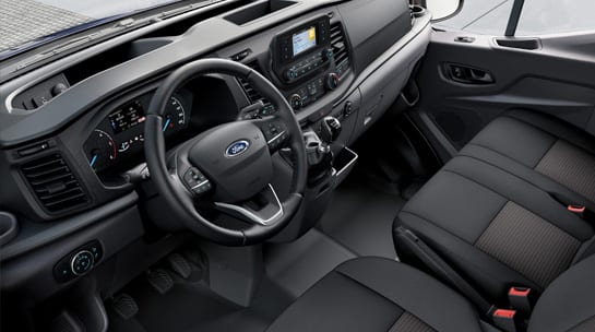 ford transit minibus interior