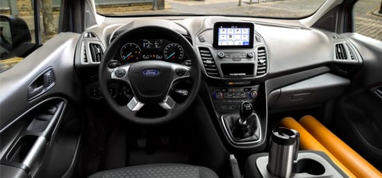 Ford Transit onnect interior km 0