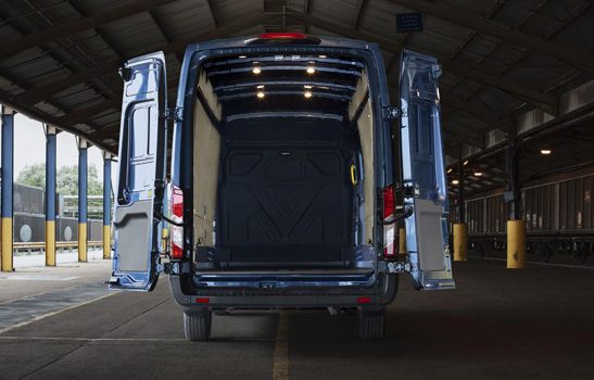 espacio interior Transit Van