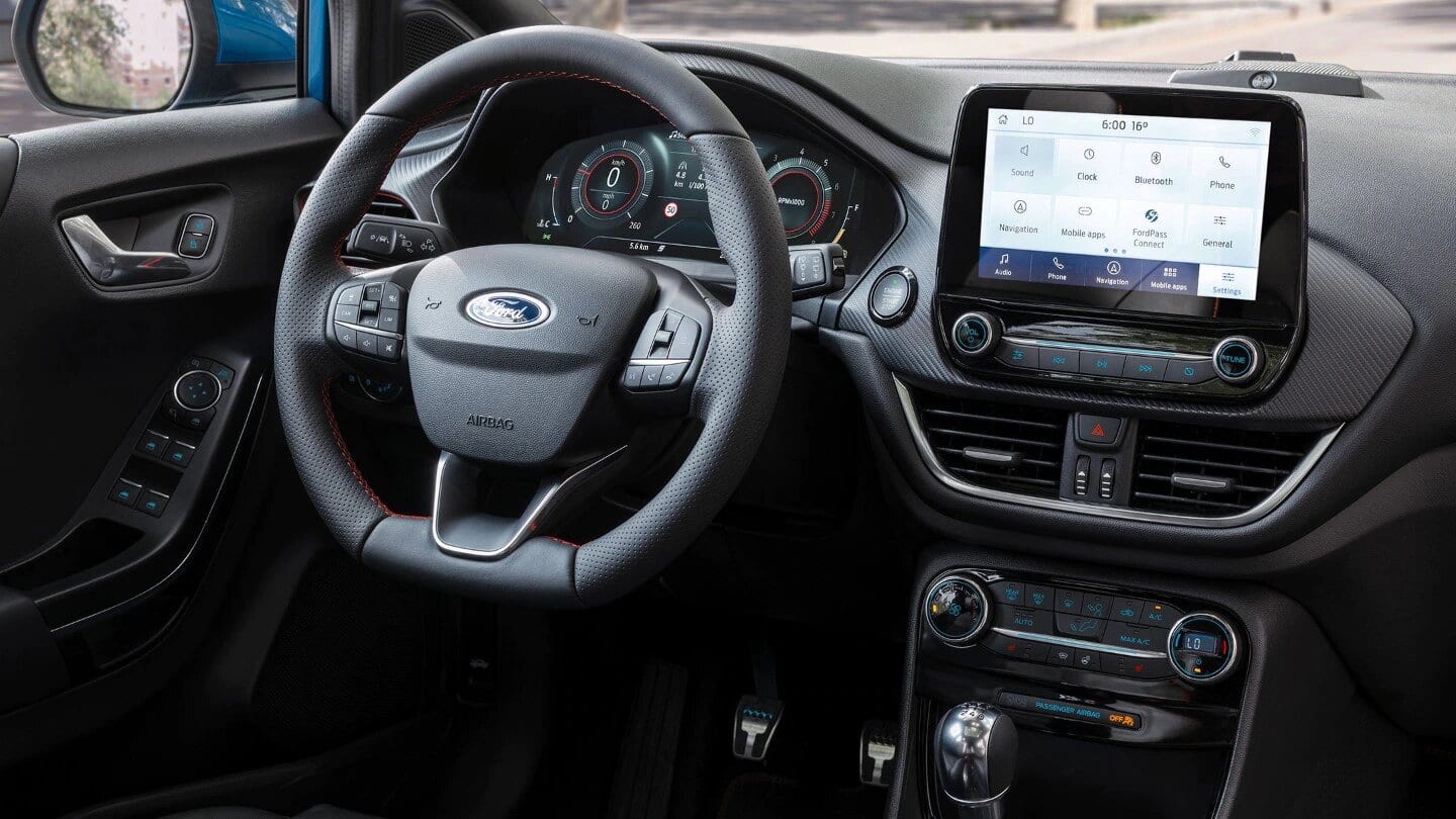 ford puma hybrid interior