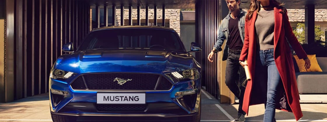ford mustang frontal