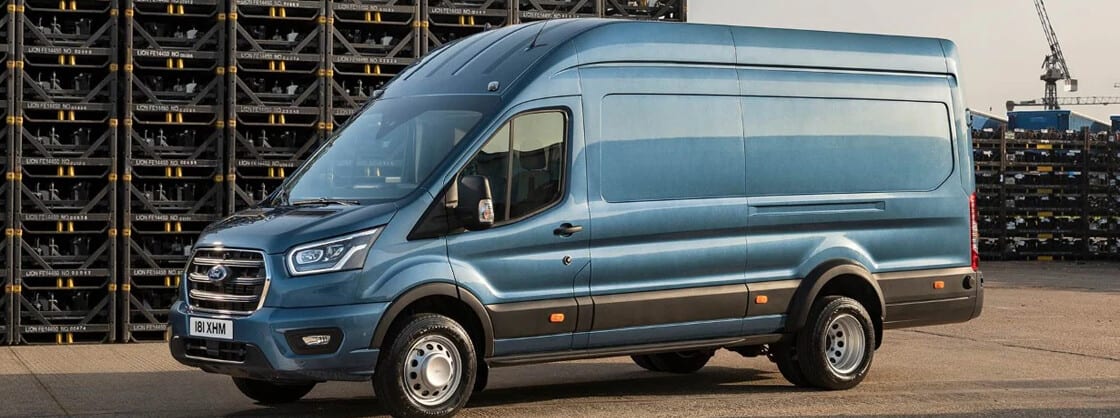 ford transit van diseño exterior