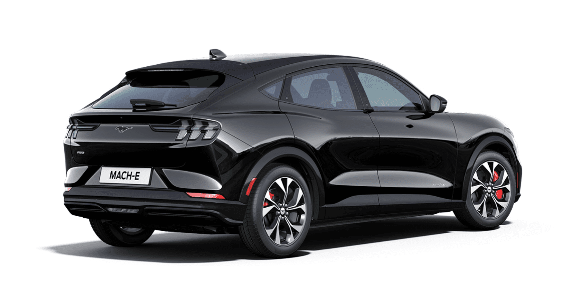 ford mustang mach e negro