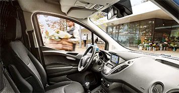 ford transit courier interior