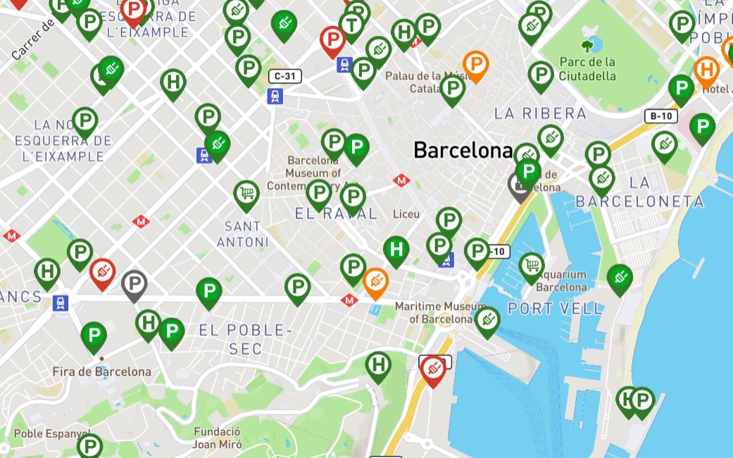 electromaps que es barcelona