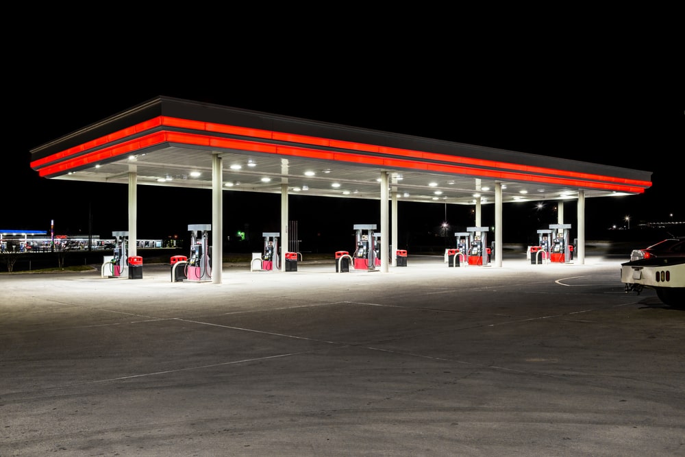 Precio gasolina en estación de servicio