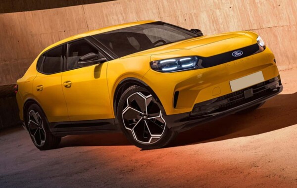 ford-capri-100-electrico-amarillo Ford Capri 100% eléctrico amarillo