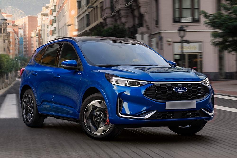 Parte delantera SUV eléctrico de Ford